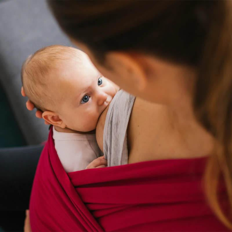 Breastfeeding while babywearing Natural Baby Shower