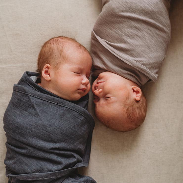 How to swaddle with Merino Kids