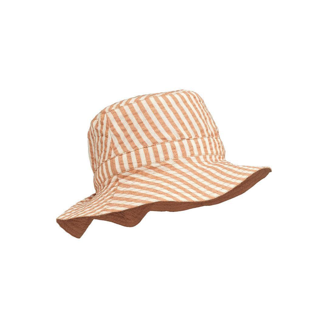 Lassig Sun Protection Bucket Hat - Pink/Nature - Waves