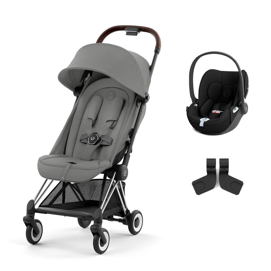 Cybex COYA Stroller - RoseGold + Mirage Grey