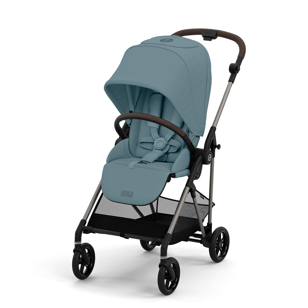 CYBEX Melio Pushchair - 2024 - Stormy Blue | Natural Baby Shower