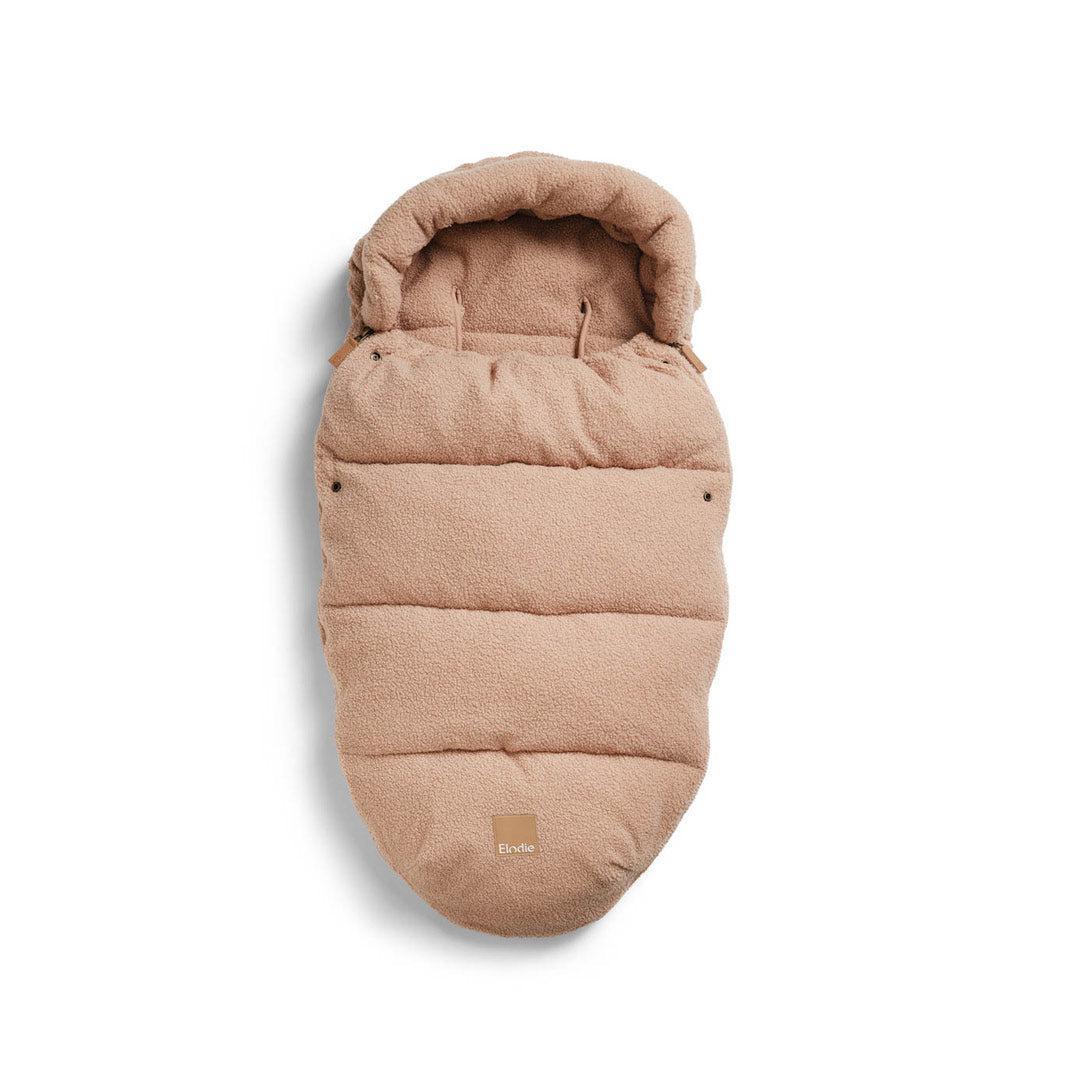 Elodie Details Footmuff Pink Boucle Natural Baby Shower