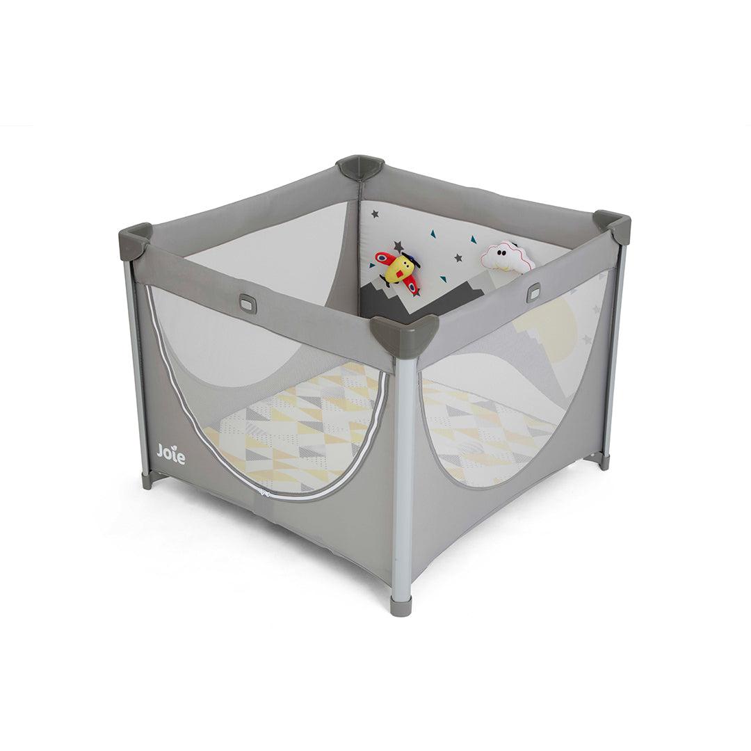 Matching car seat outlet stroller and playpen