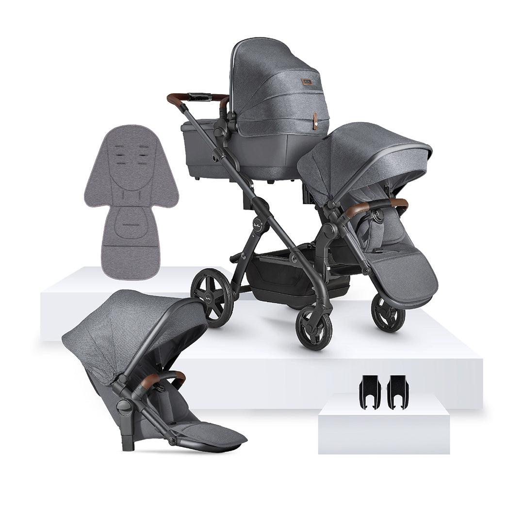 Silver cross wave double dolls pram online