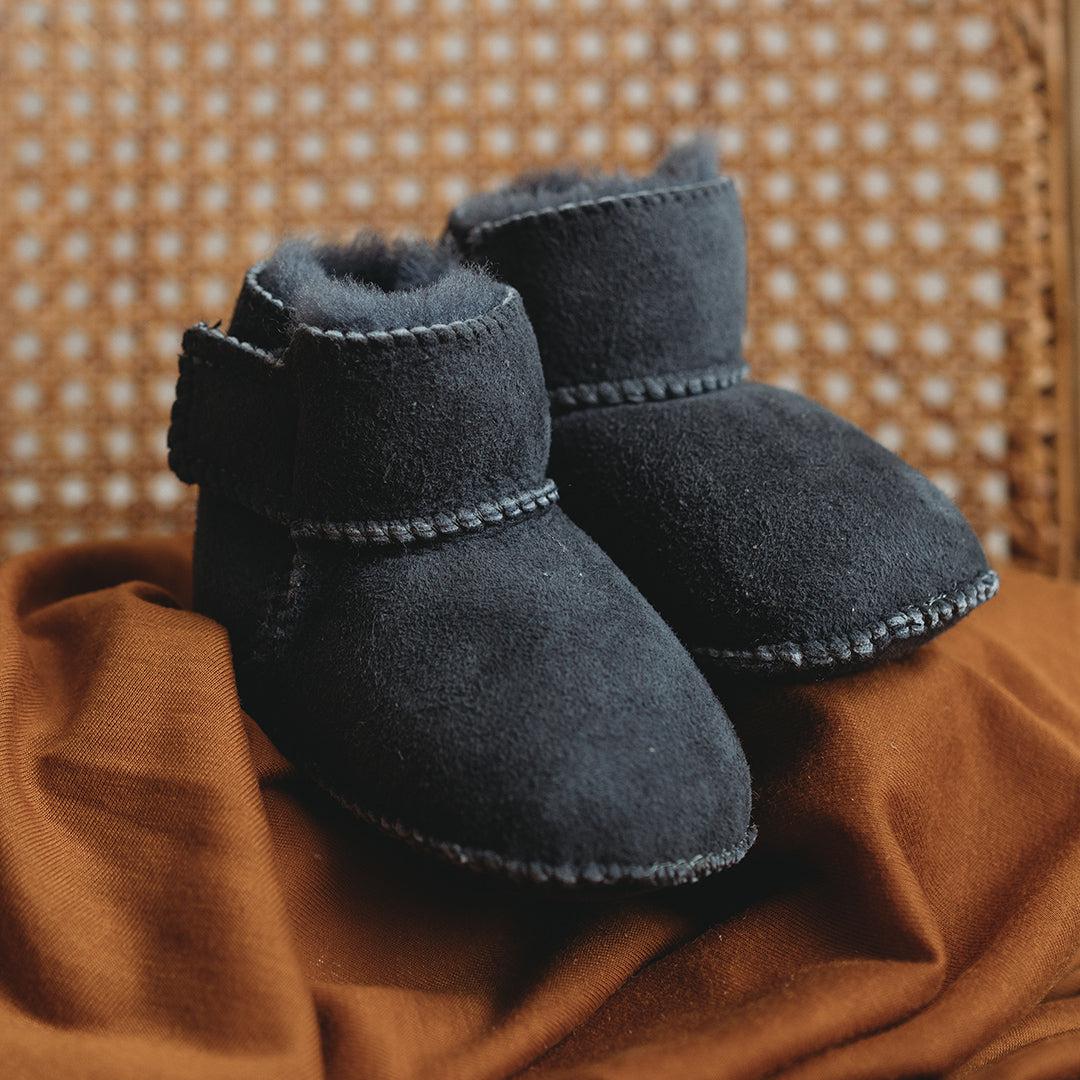 Lambskin hot sale booties baby