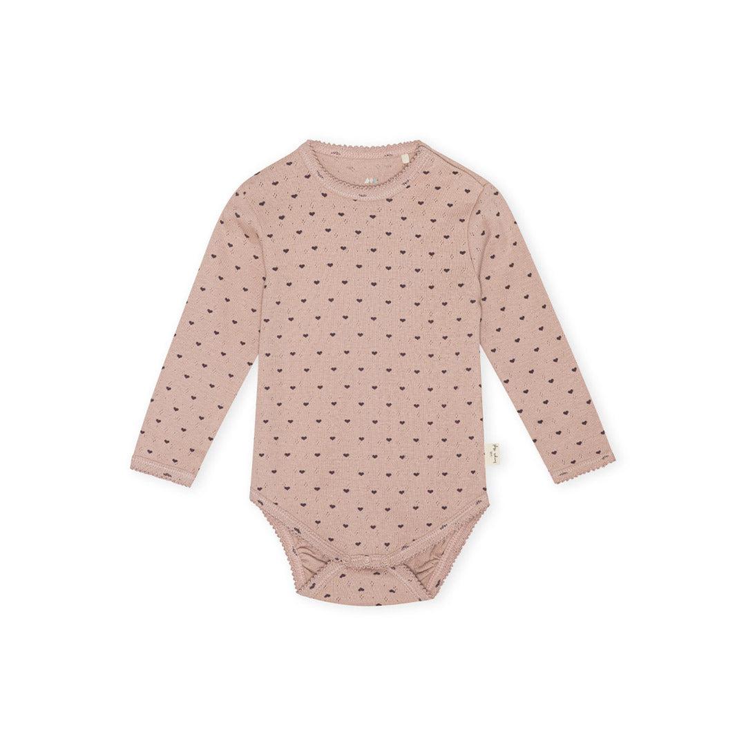 Baby pink best sale long sleeve bodysuit