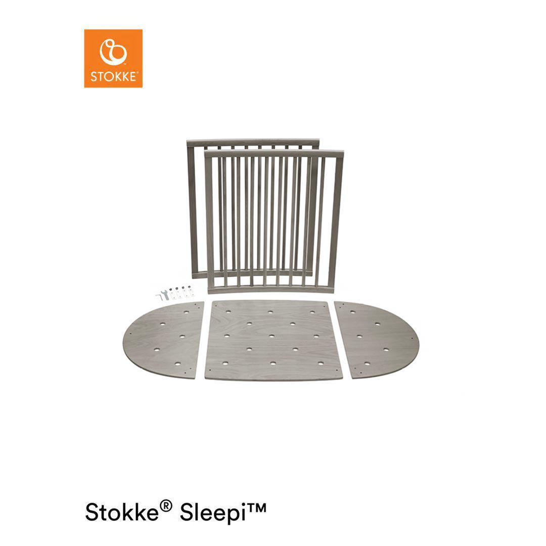 Stokke Sleepi V3 Bed Extension Hazy Grey Natural Baby Shower