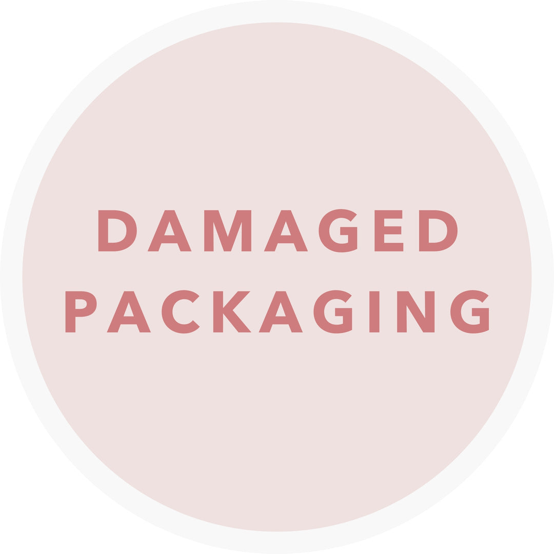 Damaged Packaging | Natural Baby Shower