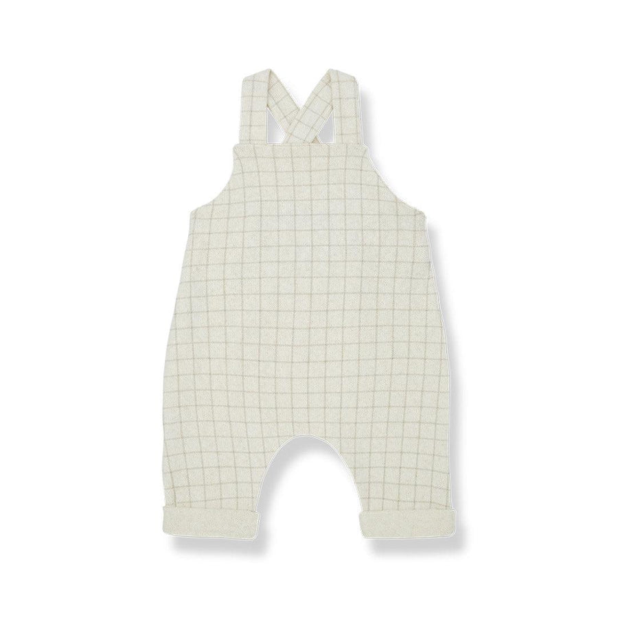 1+ in the family Gaston Overall - Ecru-Dungarees- | Natural Baby Shower