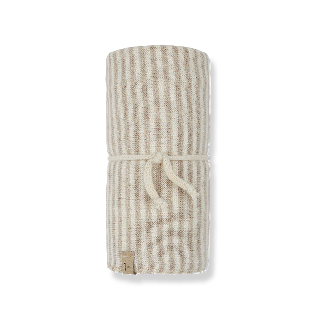 1+ in the family Jeanine Blanket - Beige