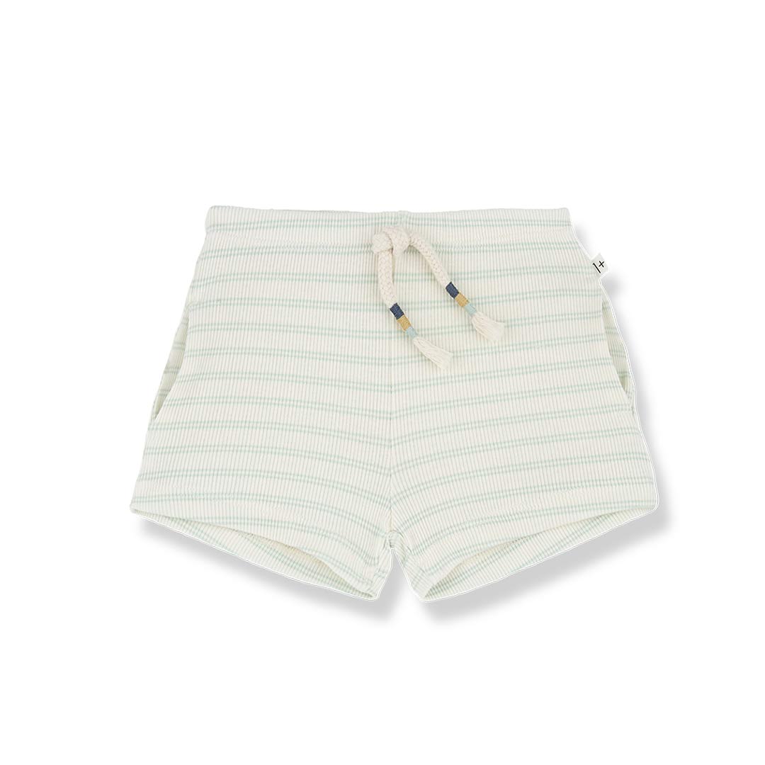 1+ in the family Stela Shorts - Subtle Green-Shorts-Subtle Green-6m | Natural Baby Shower