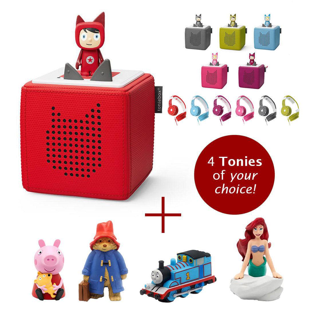 Tonies Ultimate Bundle | Build your Own (6pc)-Audio Players- | Natural Baby Shower