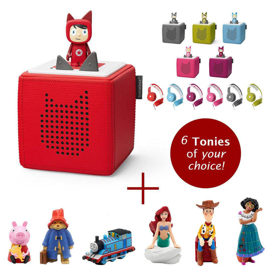 Tonies Ultimate Bundle | Build your Own (8pc)-Audio Players- | Natural Baby Shower