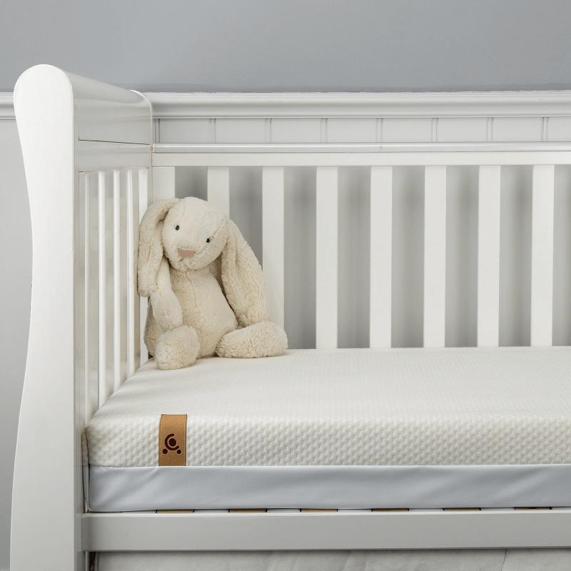 CuddleCo Lullaby Hypo Allergenic Bamboo Foam Cot Bed Mattress