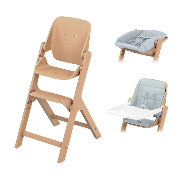 Maxi-Cosi Nesta Highchair Complete Bundle-Highchairs-Natural- | Natural Baby Shower