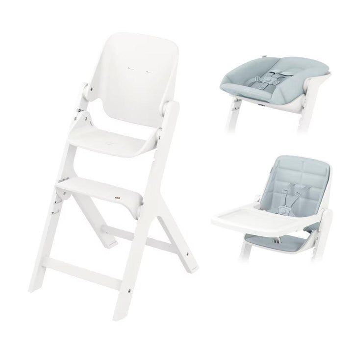 Maxi-Cosi Nesta Highchair Complete Bundle-Highchairs-White- | Natural Baby Shower