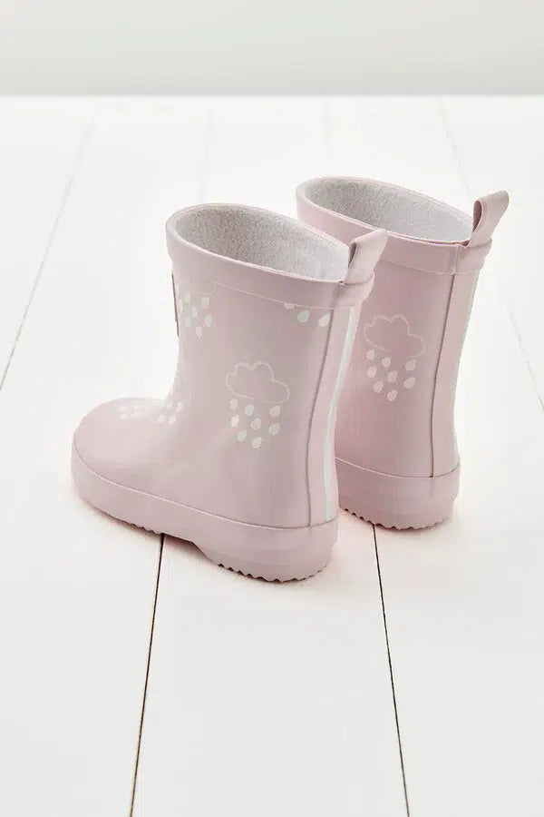 Grass & Air Colour-Revealing Wellies - Baby Pink-Wellies-Baby Pink-4 UK | Natural Baby Shower