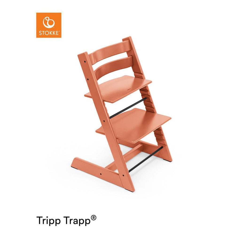 Stokke Tripp Trapp Highchair - Terracotta-Highchairs- | Natural Baby Shower