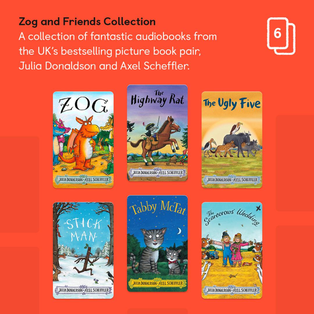 Yoto Mini Player + Zog And Friends Collection Bundle - 2024-Audio Players-No Headphones- | Natural Baby Shower