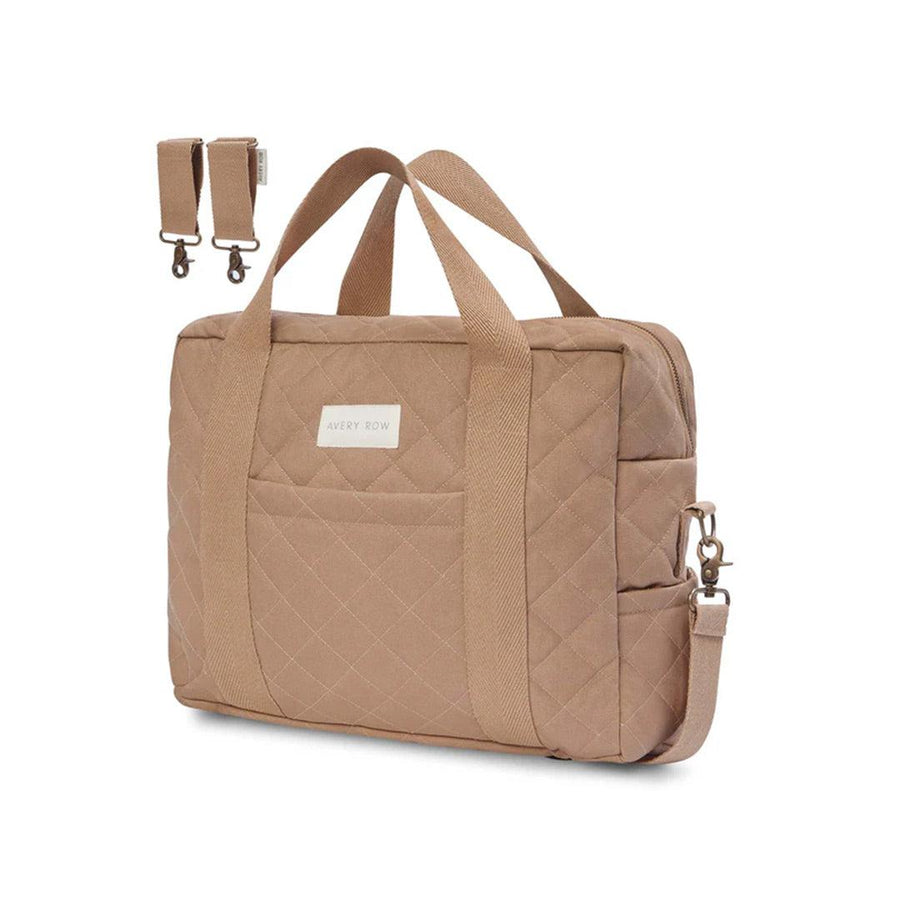 Avery Row Baby Changing Bag - Latte-Changing Bags-Latte- | Natural Baby Shower