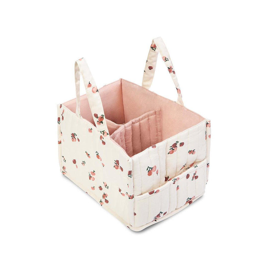 Avery Row Nappy Caddy - Peaches-Nappy Laundry + Storage-Peaches-One Size | Natural Baby Shower