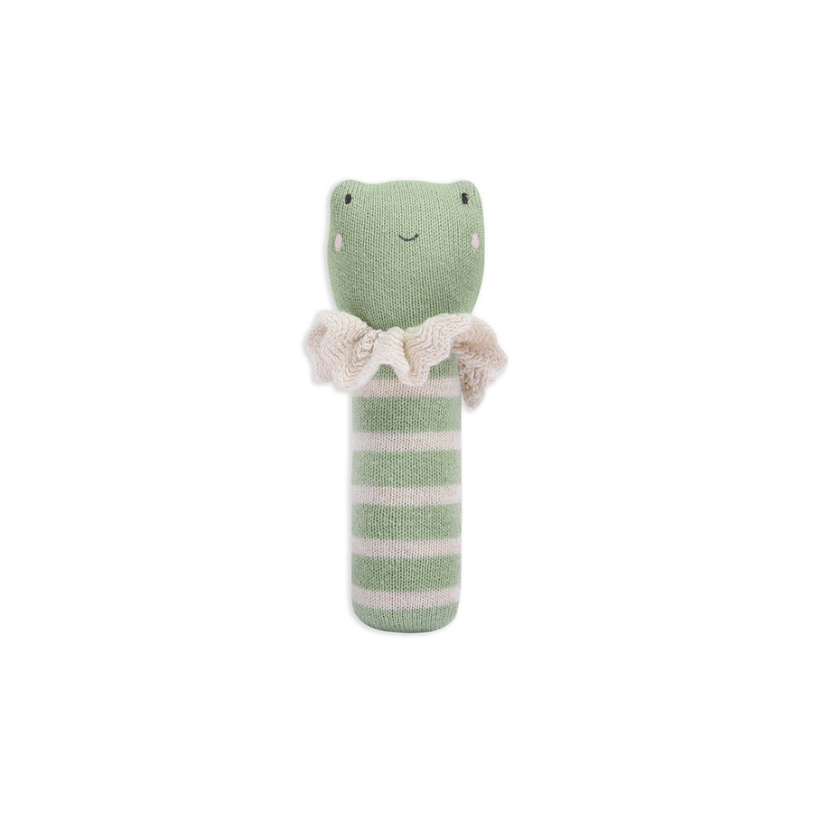 Avery Row Rattle - Frog-Rattles-Frog- | Natural Baby Shower