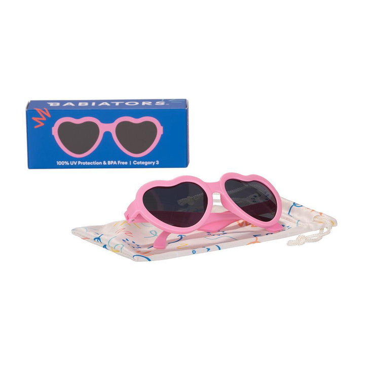 Babiators Original Heart Sunglasses- Bubblegum Pink-Sunglasses-Bubblegum Pink-0-2y | Natural Baby Shower