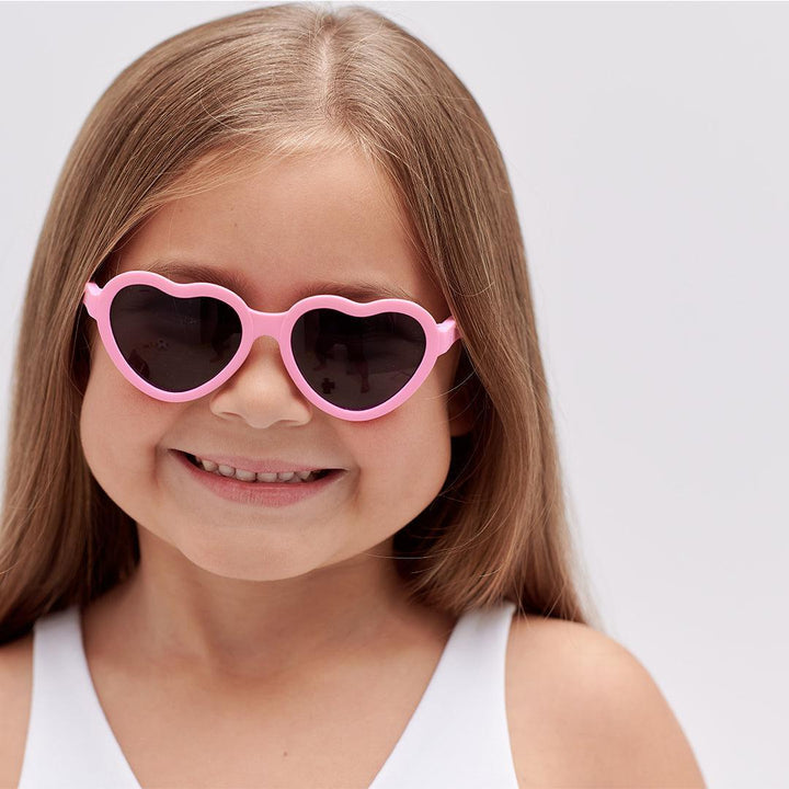 Babiators Original Heart Sunglasses- Bubblegum Pink-Sunglasses-Bubblegum Pink-0-2y | Natural Baby Shower