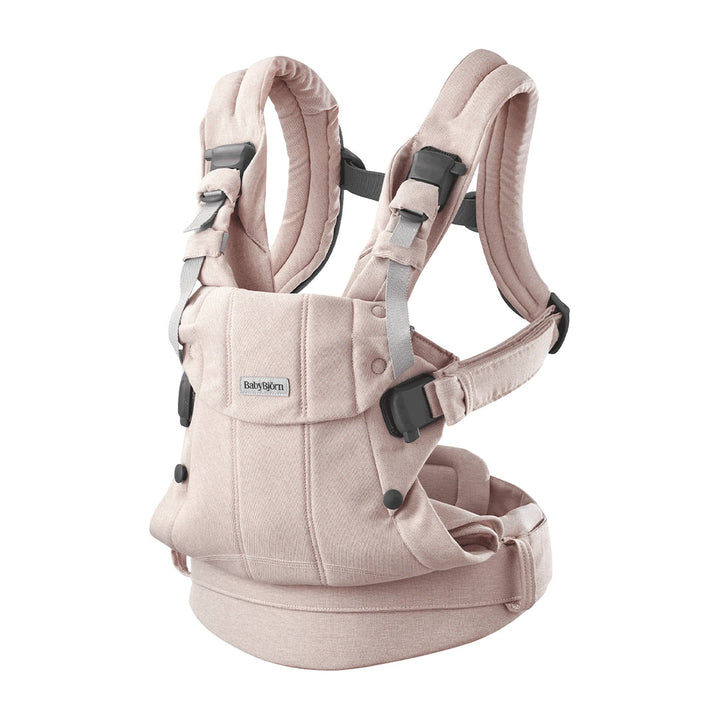 BabyBjörn Harmony Woven Mélange - Light Pink-Baby Carriers-Light Pink-One Size | Natural Baby Shower