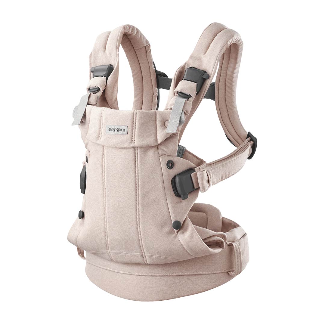 BabyBjörn Harmony Woven Mélange - Light Pink-Baby Carriers-Light Pink-One Size | Natural Baby Shower