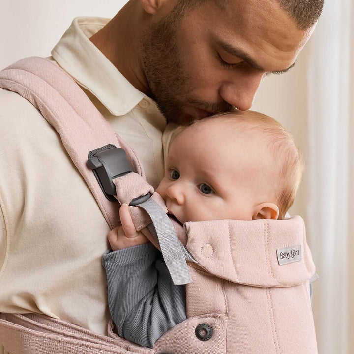 BabyBjörn Harmony Woven Mélange - Light Pink-Baby Carriers-Light Pink-One Size | Natural Baby Shower