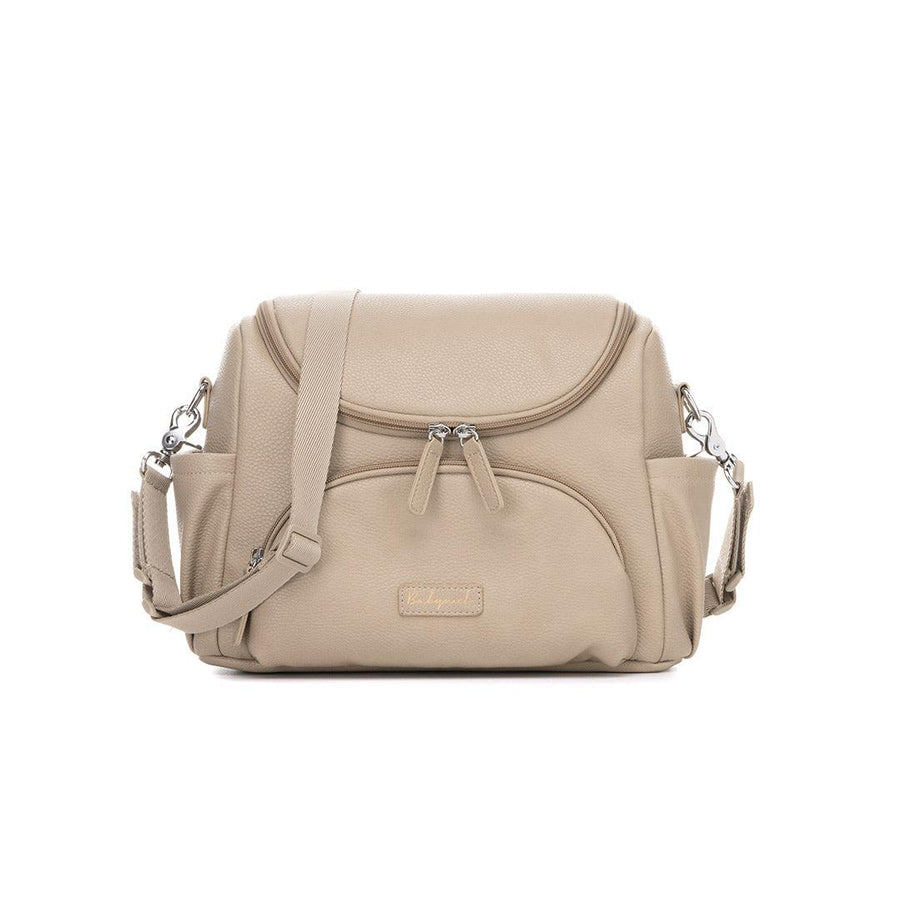 Babymel Lenni Compact Stroller Bag - Oat-Changing Bags-Oat-21cm x 30cm x 13cm | Natural Baby Shower