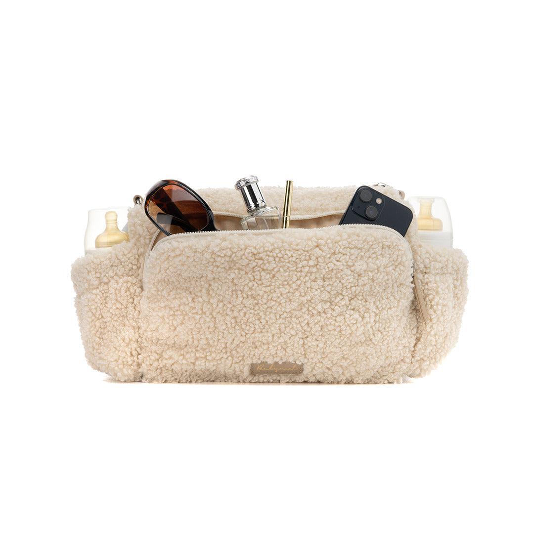 Babymel Teddy Stroller Bag - Cream-Changing Bags-Cream-23cm x 32cm x 10cm | Natural Baby Shower