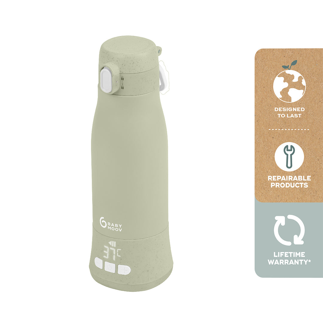 Babymoov Moov + Feed Autonomous Bottle Warmer - Green