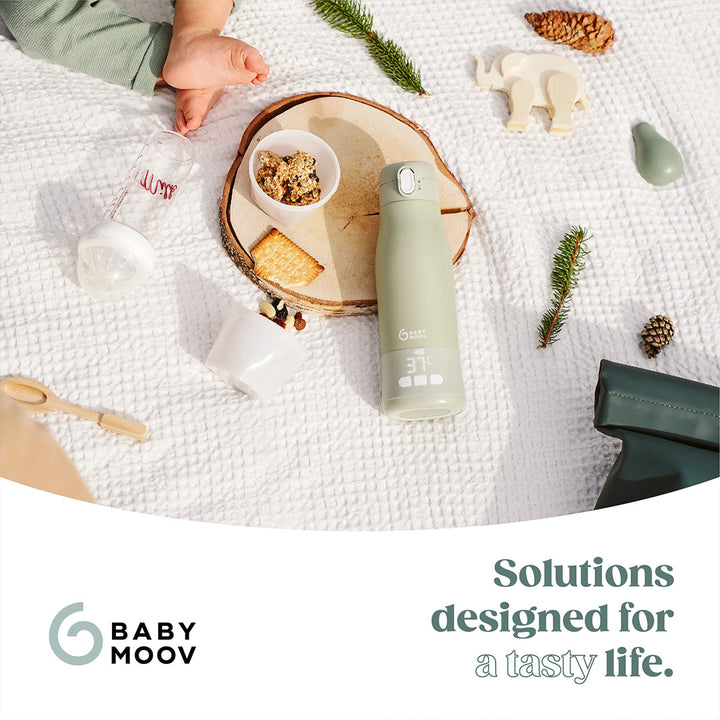 Babymoov Moov + Feed Autonomous Bottle Warmer - Green