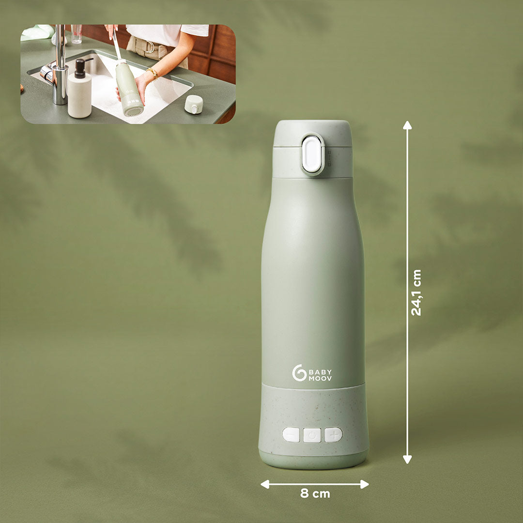 Babymoov Moov + Feed Autonomous Bottle Warmer - Green