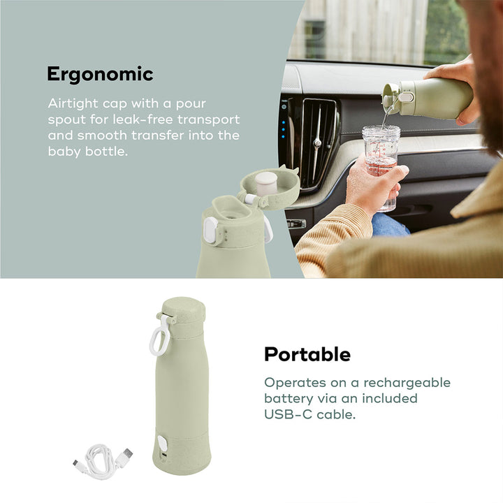 Babymoov Moov + Feed Autonomous Bottle Warmer - Green