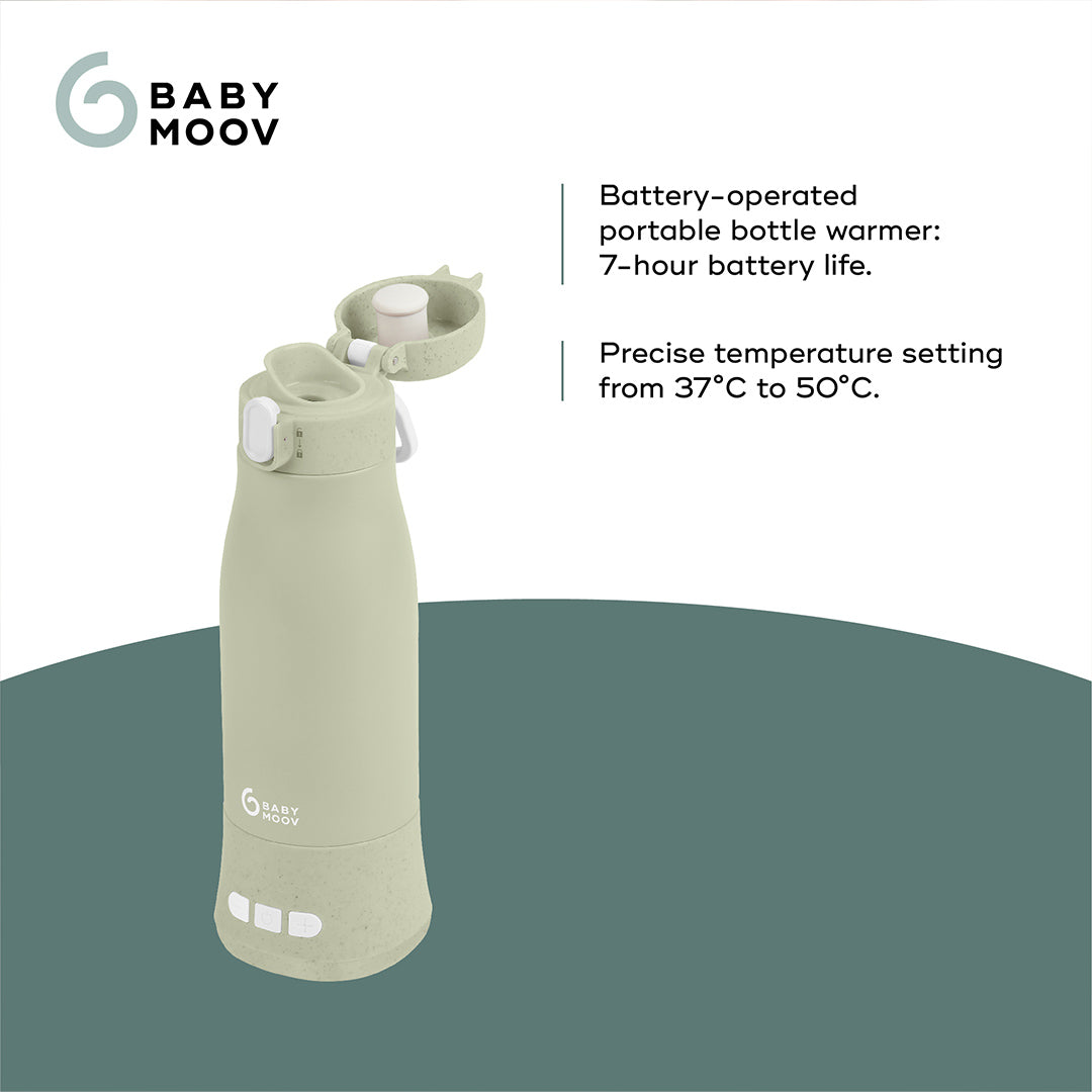 Babymoov Moov + Feed Autonomous Bottle Warmer - Green