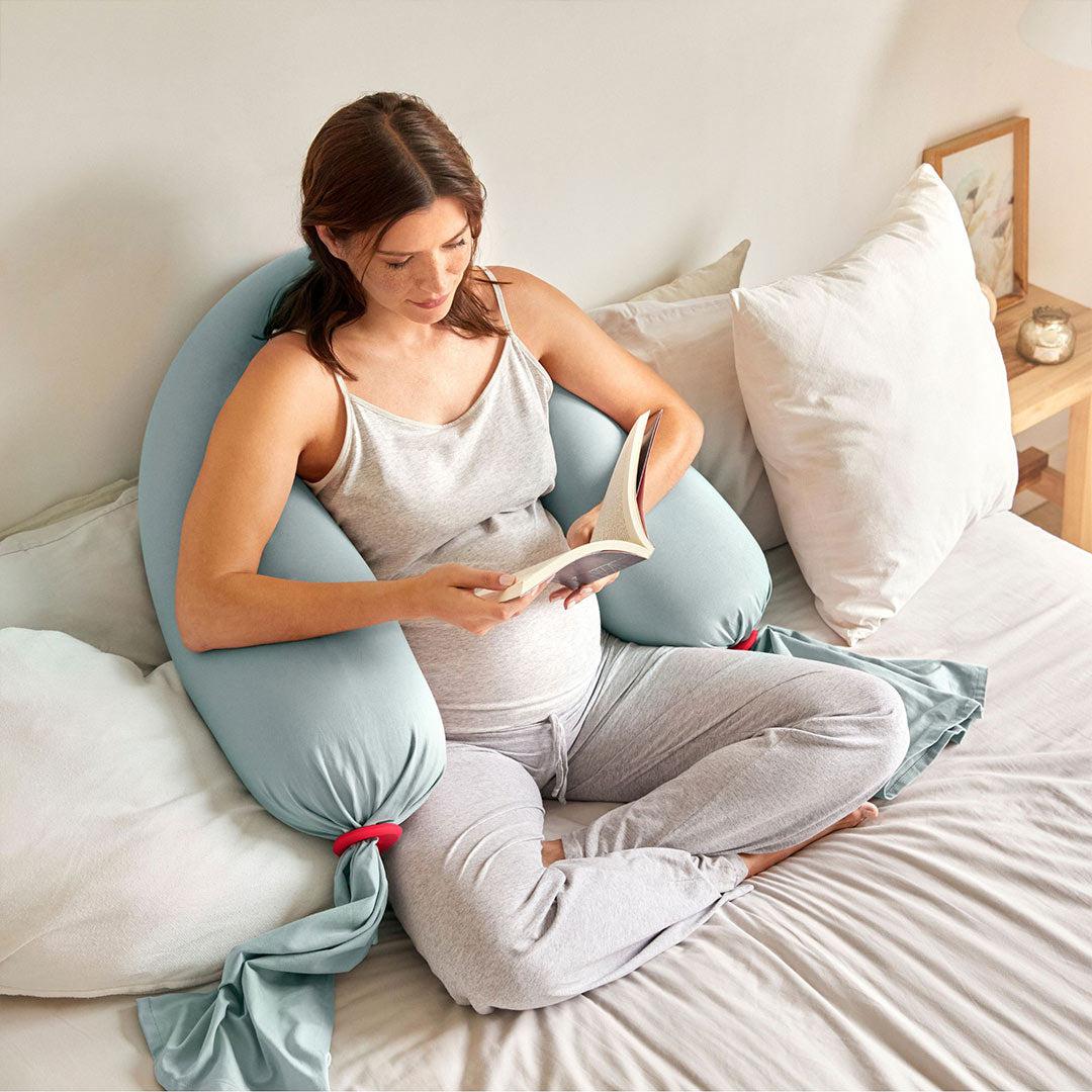 bbhugme Pregnancy Pillow - Eucalyptus-Pregnancy Pillows- | Natural Baby Shower