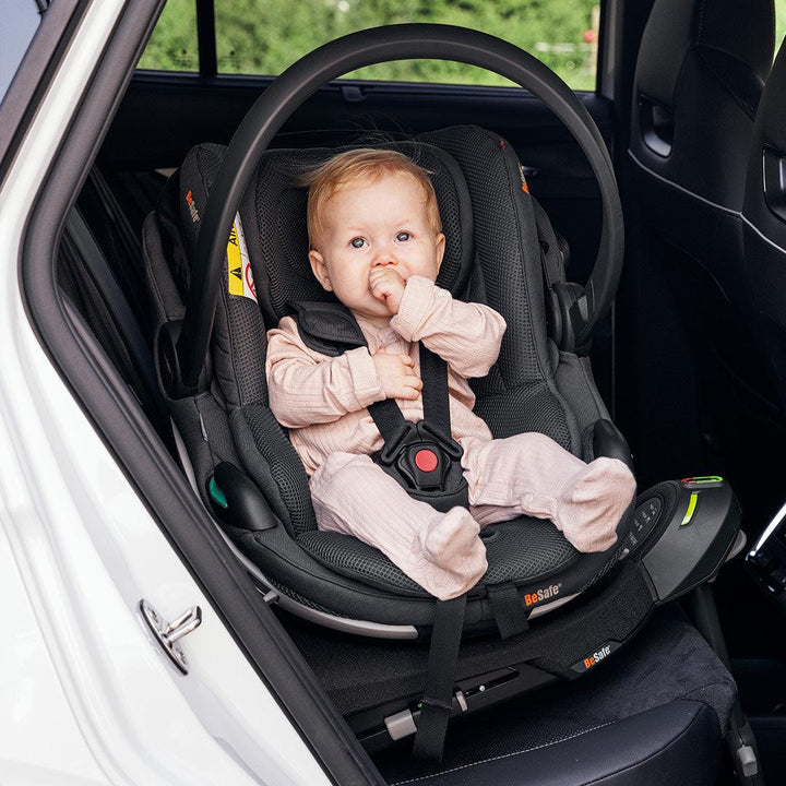 BeSafe Go Beyond Car Seat - Fresh Black Cab-Car Seats- | Natural Baby Shower