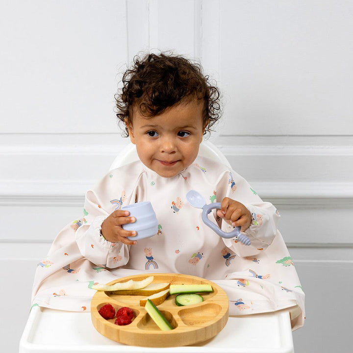 Bibado Long Sleeve Coverall Weaning Bib - George Pig-Bibs-George Pig- | Natural Baby Shower