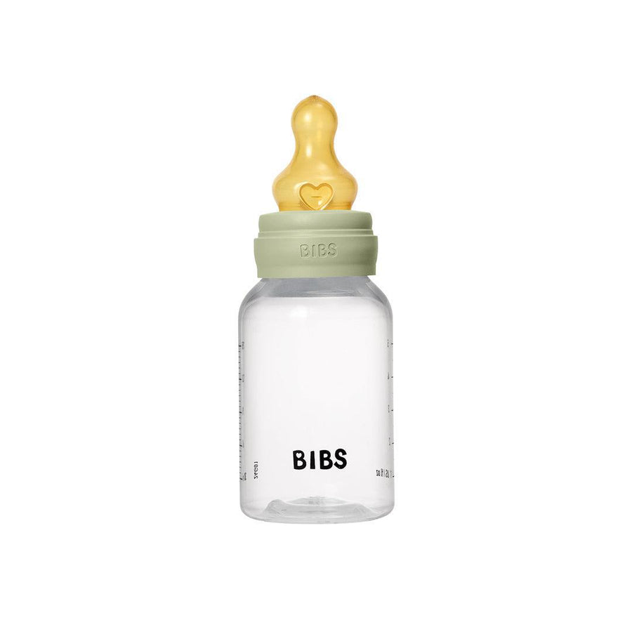 BIBS Baby Bottle Latex 1 Pack - Sage-Baby Bottles-Sage-150ml | Natural Baby Shower