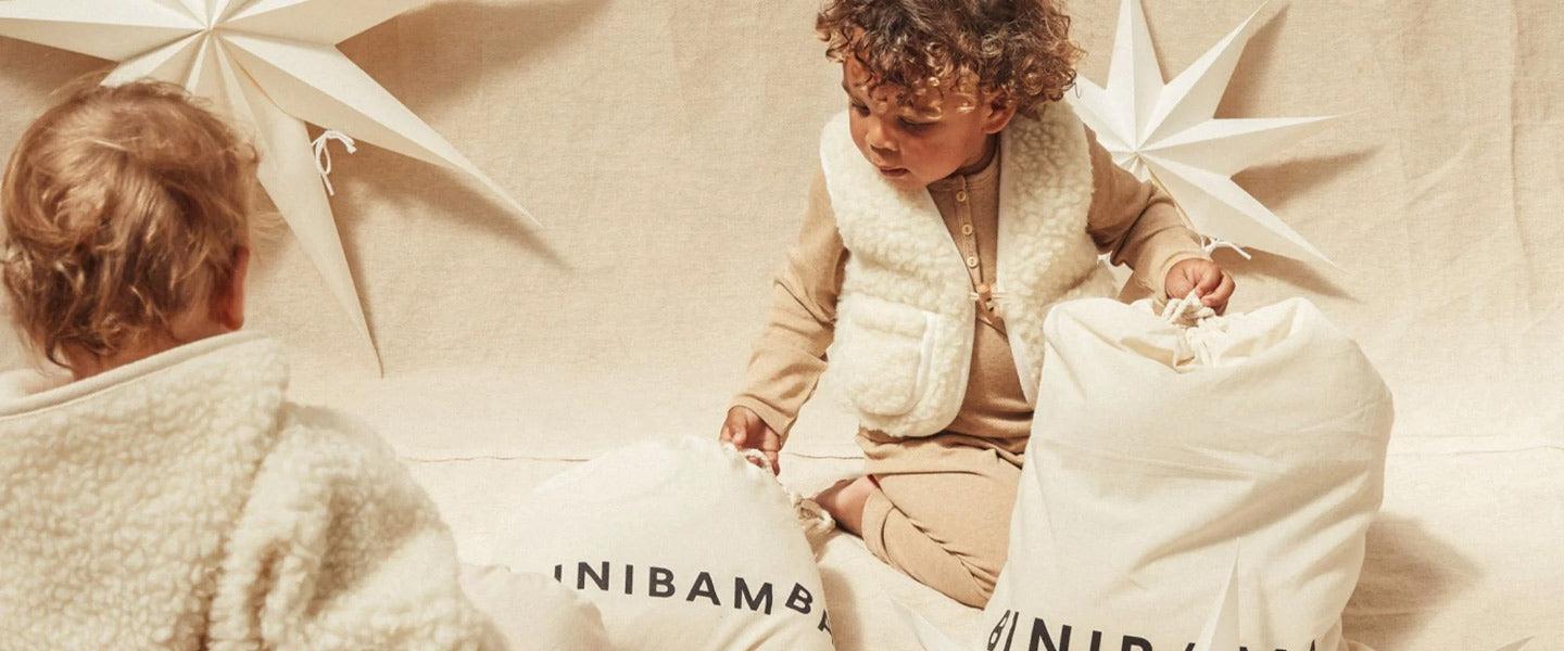 BINIBAMBA | Sheepskin Pram Liners & Baby Booties | Natural Baby Shower