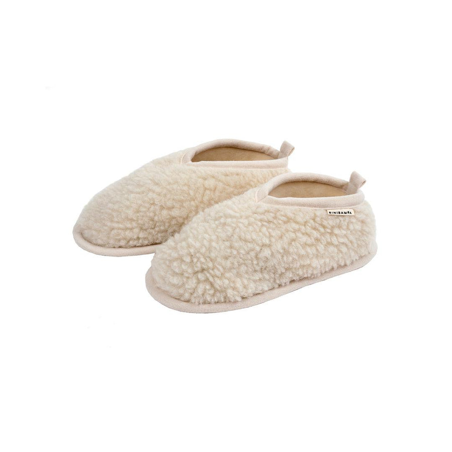 BINIBAMBA Snuggle Womens Booties - Milk-Slippers-Milk- | Natural Baby Shower