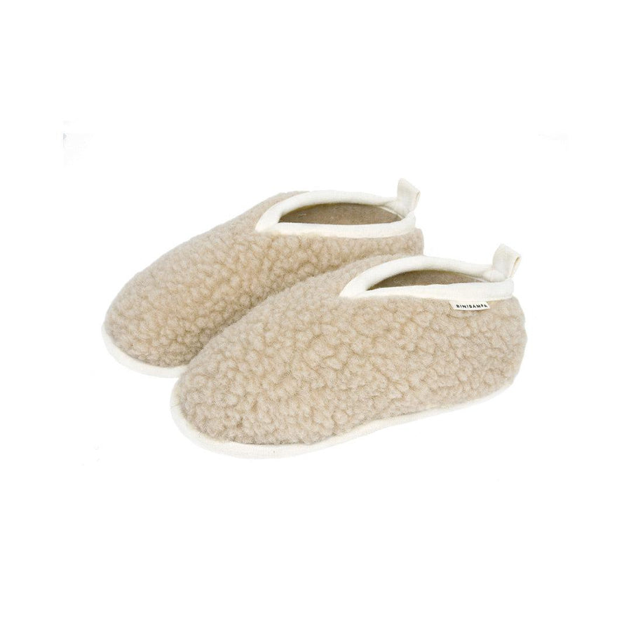 BINIBAMBA Snuggle Womens Booties - Peanut-Slippers-Peanut- | Natural Baby Shower