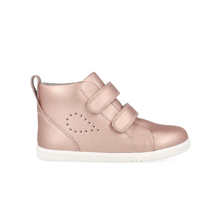 Bobux I-Walk Grass Court High Boots - Rose Gold-Boots- | Natural Baby Shower