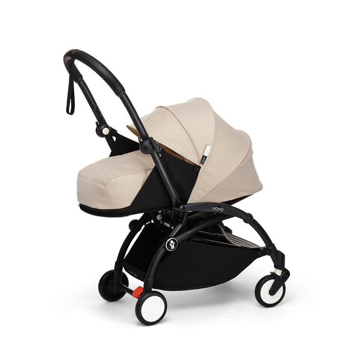 Stokke YOYO3 Stroller with Newborn Pack-Strollers-Bonpoint Beige-Black | Natural Baby Shower