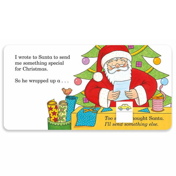 Bookspeed "Dear Santa: A lift-the-flap Christmas book" by Rod Campbell-Books- | Natural Baby Shower