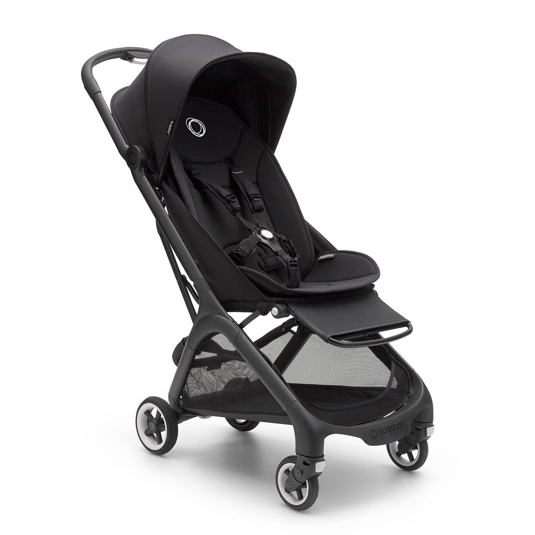 Bugaboo Butterfly + Cloud T Bundle - Midnight Black-Travel Systems-No Base- | Natural Baby Shower