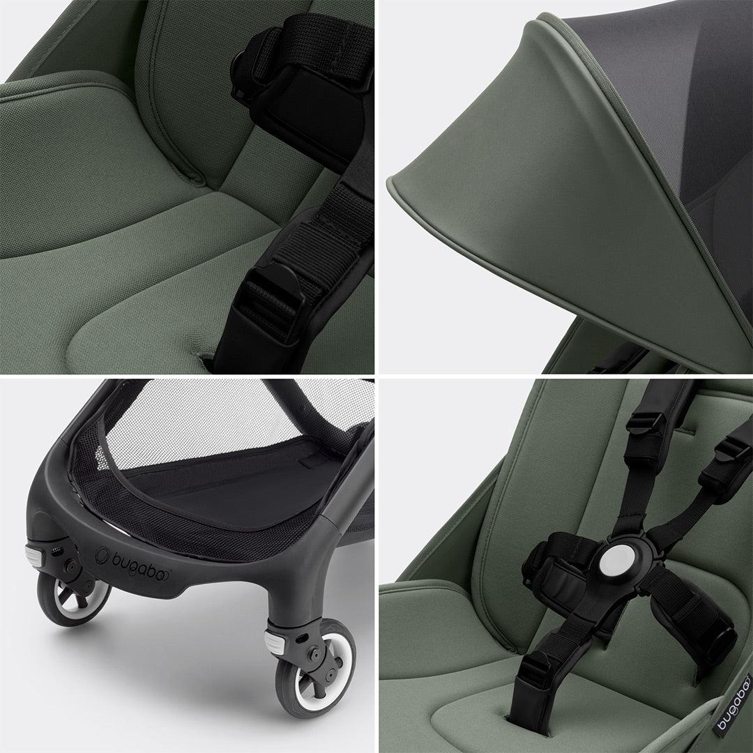 Bugaboo Butterfly + Cloud T Bundle - Forest Green-Travel Systems-No Base- | Natural Baby Shower